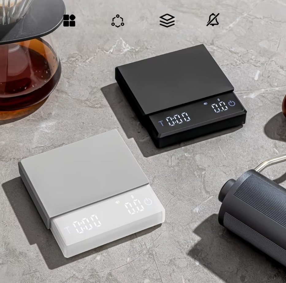 Smart Home Gadgets - Balança Eletrônica de Café Mini, Inteligente,
