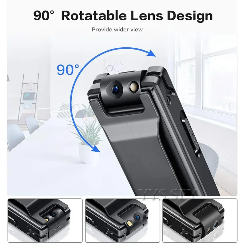 Smart Home Kamera - Portátil 1080p mini câmera 6 horas