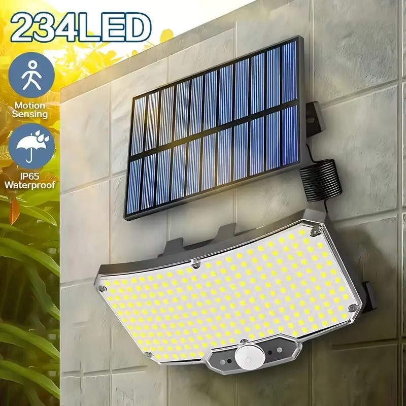 Motion Sensor Light - Luzes Solares Externas 234LED com Sensor