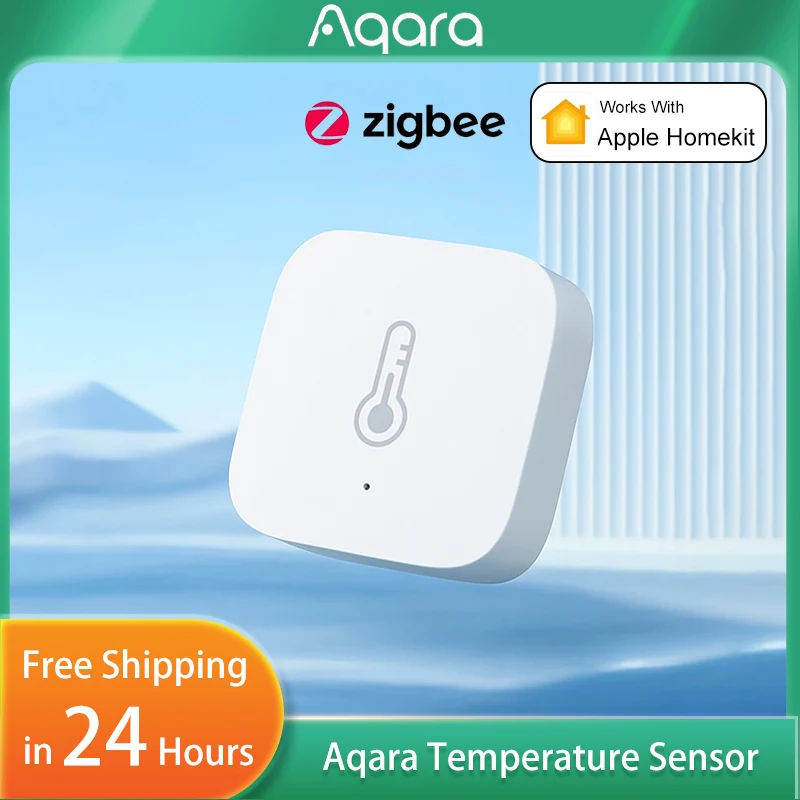 Smart Home Hub Matter - Sensor de Temperatura Aqara Zigbee, Sensor