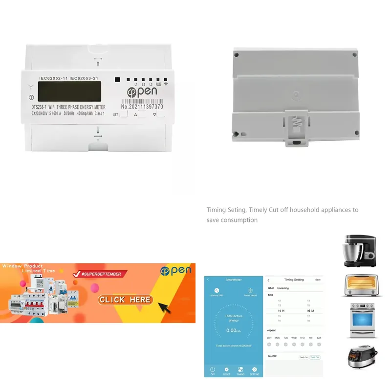 Smart Home App - Medidor de Energia Inteligente Trifásico com