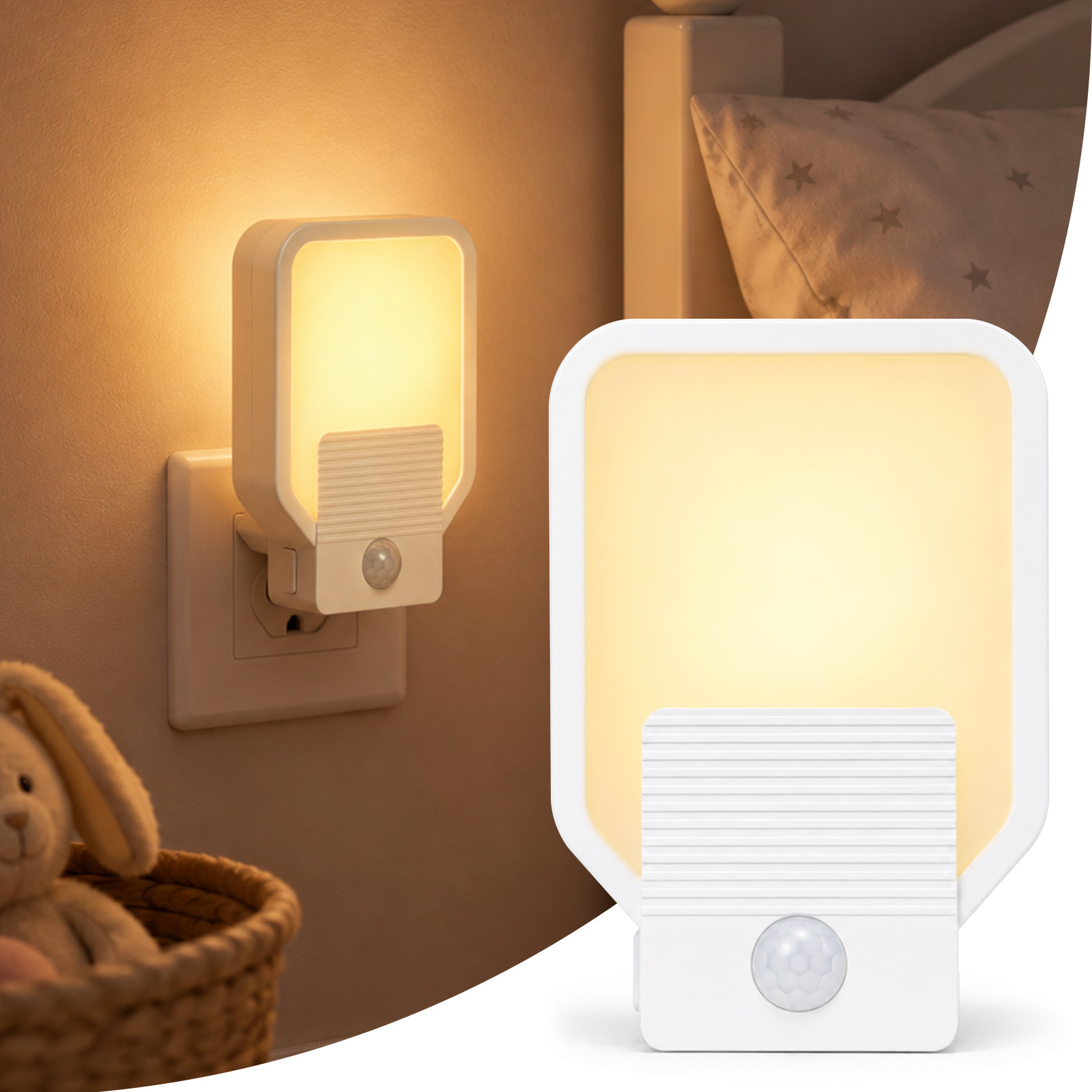 Motion Sensor Light - Luz Noturna LED Inteligente com Sensor