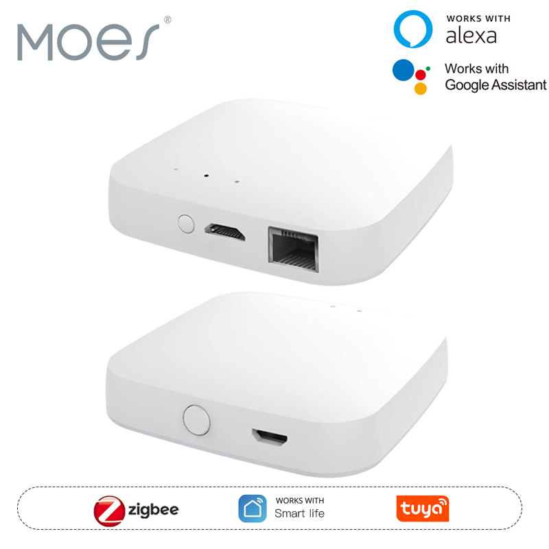 Smart Home Zentrale - MOES Tuya ZigBee3.0 Smart Hub, sem
