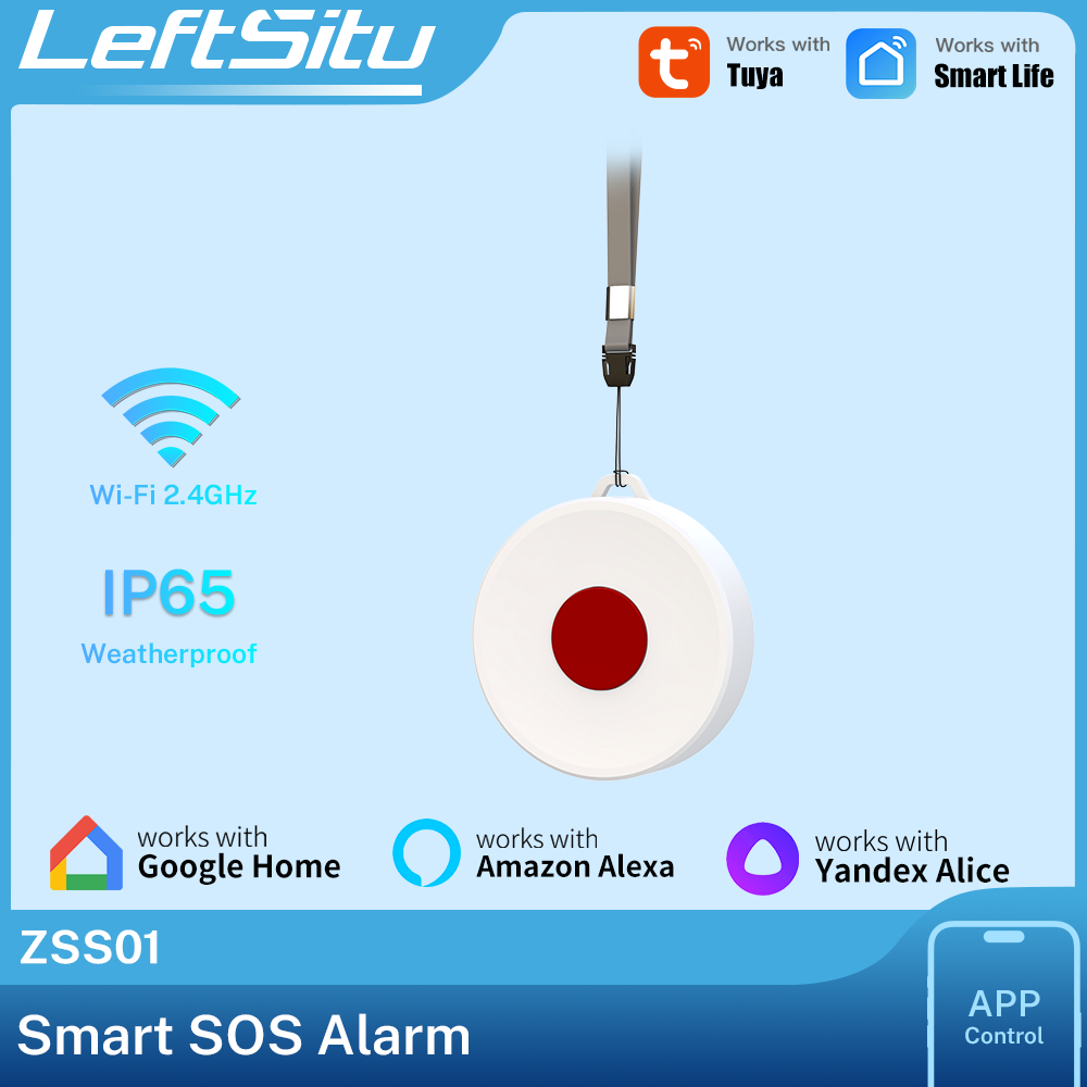 Smart Home Switch - Botão Inteligente Tuya ZigBee IP65, Interruptor