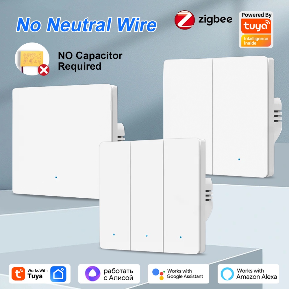 Smart Home Voice Control - Interruptor de Parede Inteligente ZigBee Smart