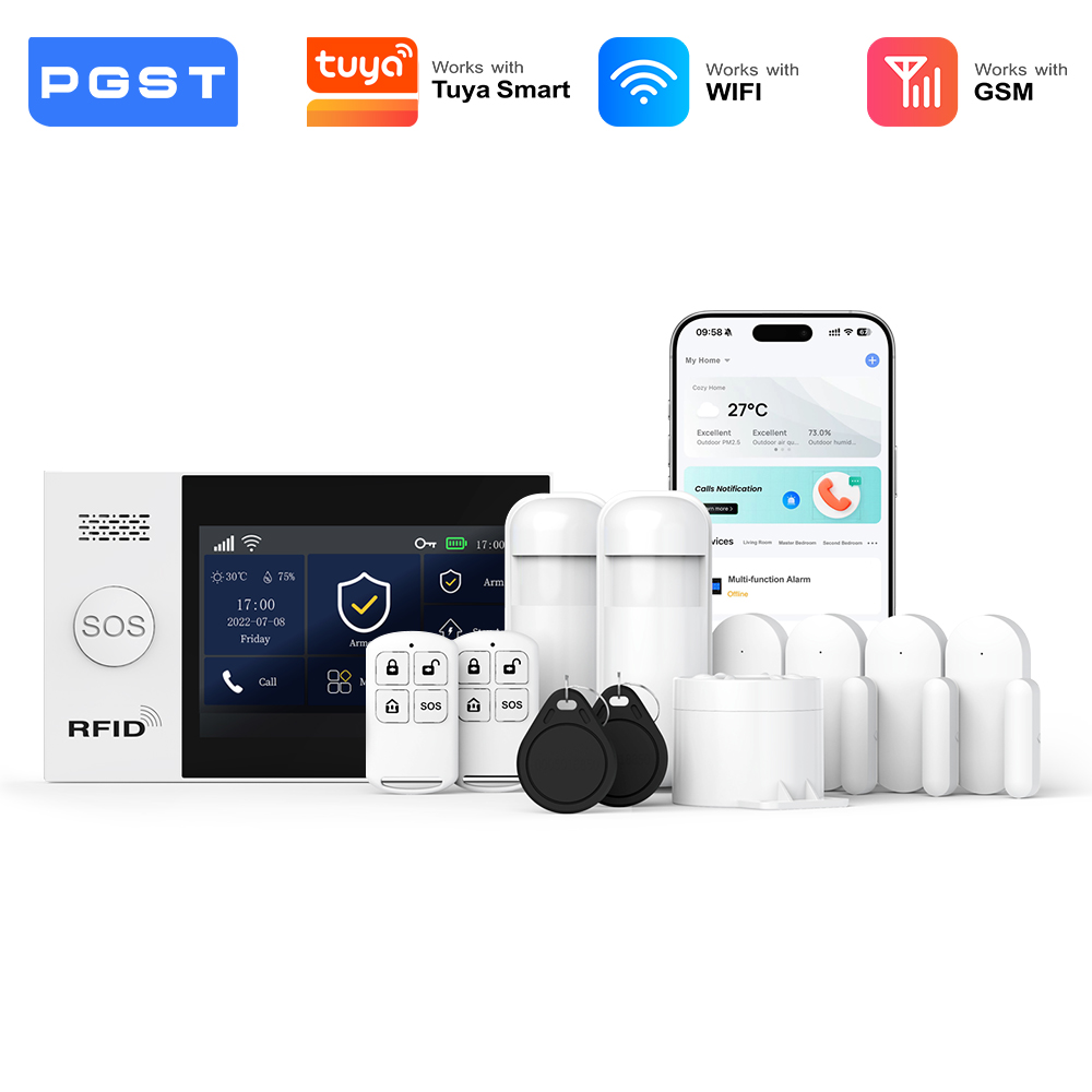Smart Home Package - PGST alarme inteligente anti roubo kit