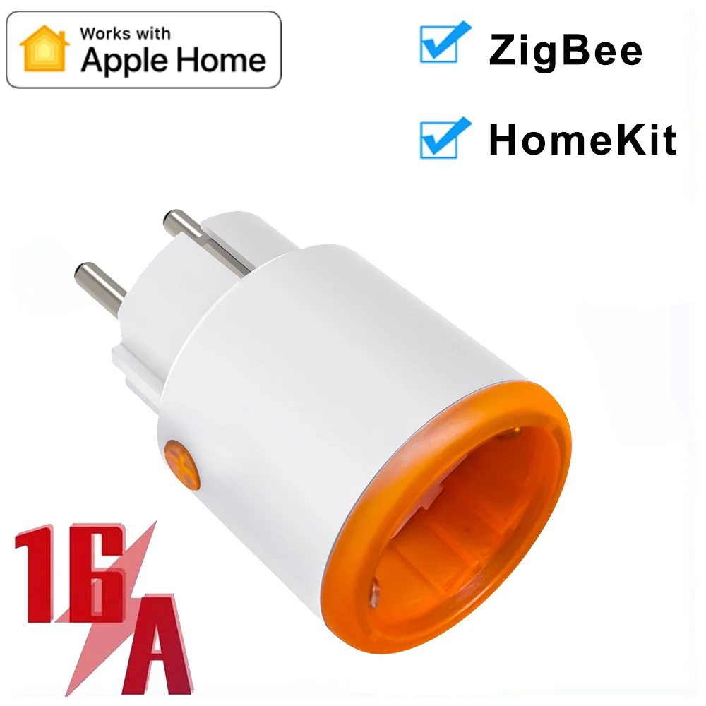 Smart Home Energy Monitor - Tomada inteligente zigbee 3680w 16a, interruptor