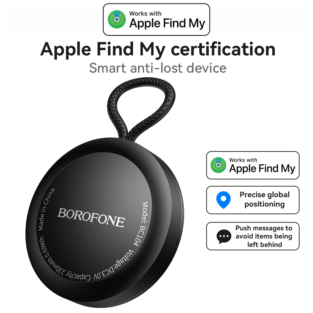Smart Home Hub Matter - BOROFONE BC104 Rastreador Bluetooth AirTag Compatível