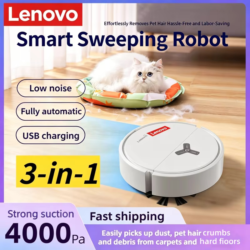 Smart Home Gadgets - Robô Aspirador Inteligente 3 em 1