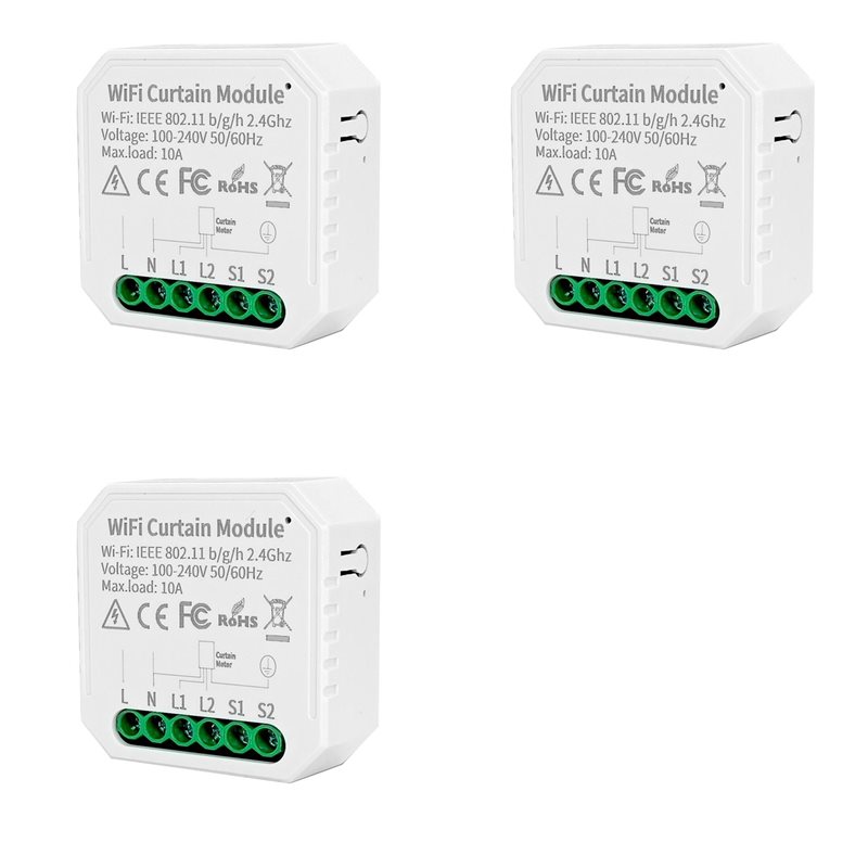 Smart Home Voice Control - Módulo de Cortina Inteligente Tuya WIFI