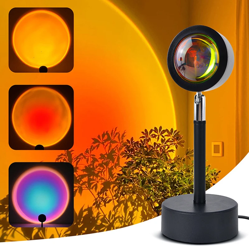 Smart LED Sunset Lamp, Lâmpada - Smart Home Energy Monitor avaliação e preço