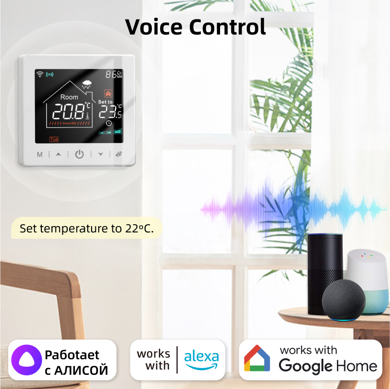 Casa inteligente wifi termosta - Smart Home Package avaliação e preço