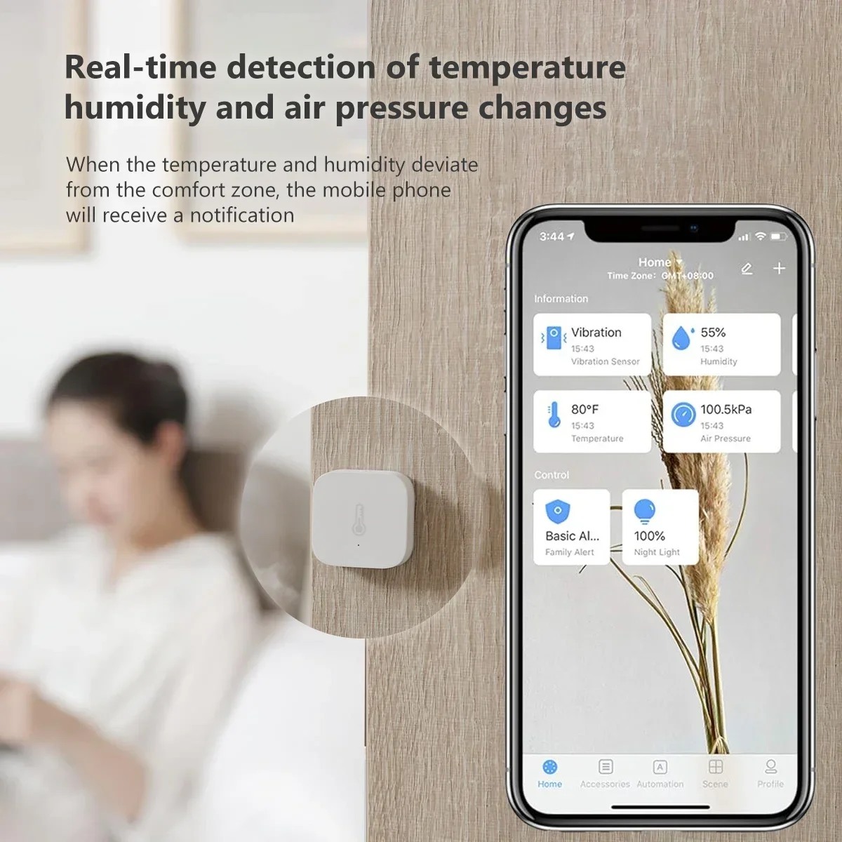 Sensor de Temperatura Aqara Zi - Smart Home Hub Matter avaliação e preço