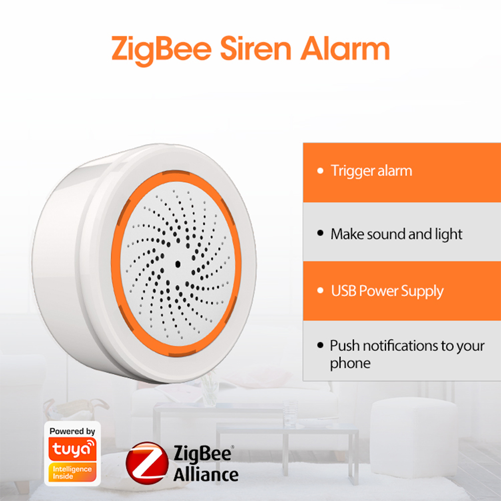Coolcam tuya zigbee sirene int - Smart Home Zentrale avaliação e preço