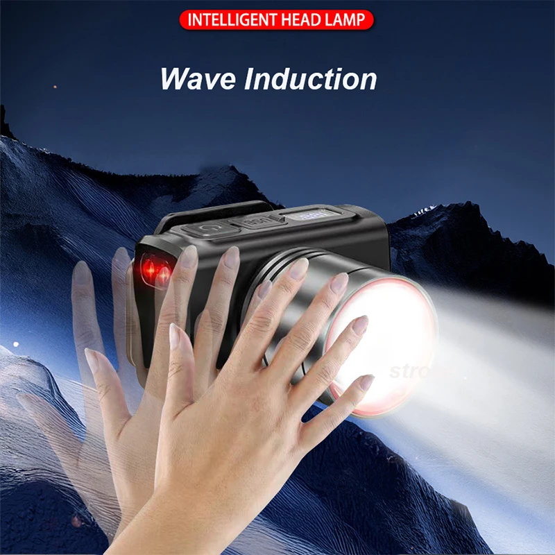 Lanterna de Cabeça Digital LED - Motion Sensor Light avaliação e preço