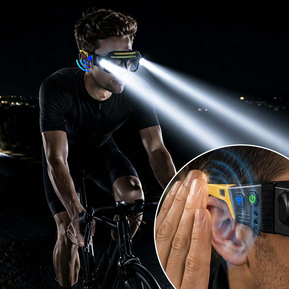 Lanterna de cabeça estilo ócul - Motion Sensor Light avaliação e preço