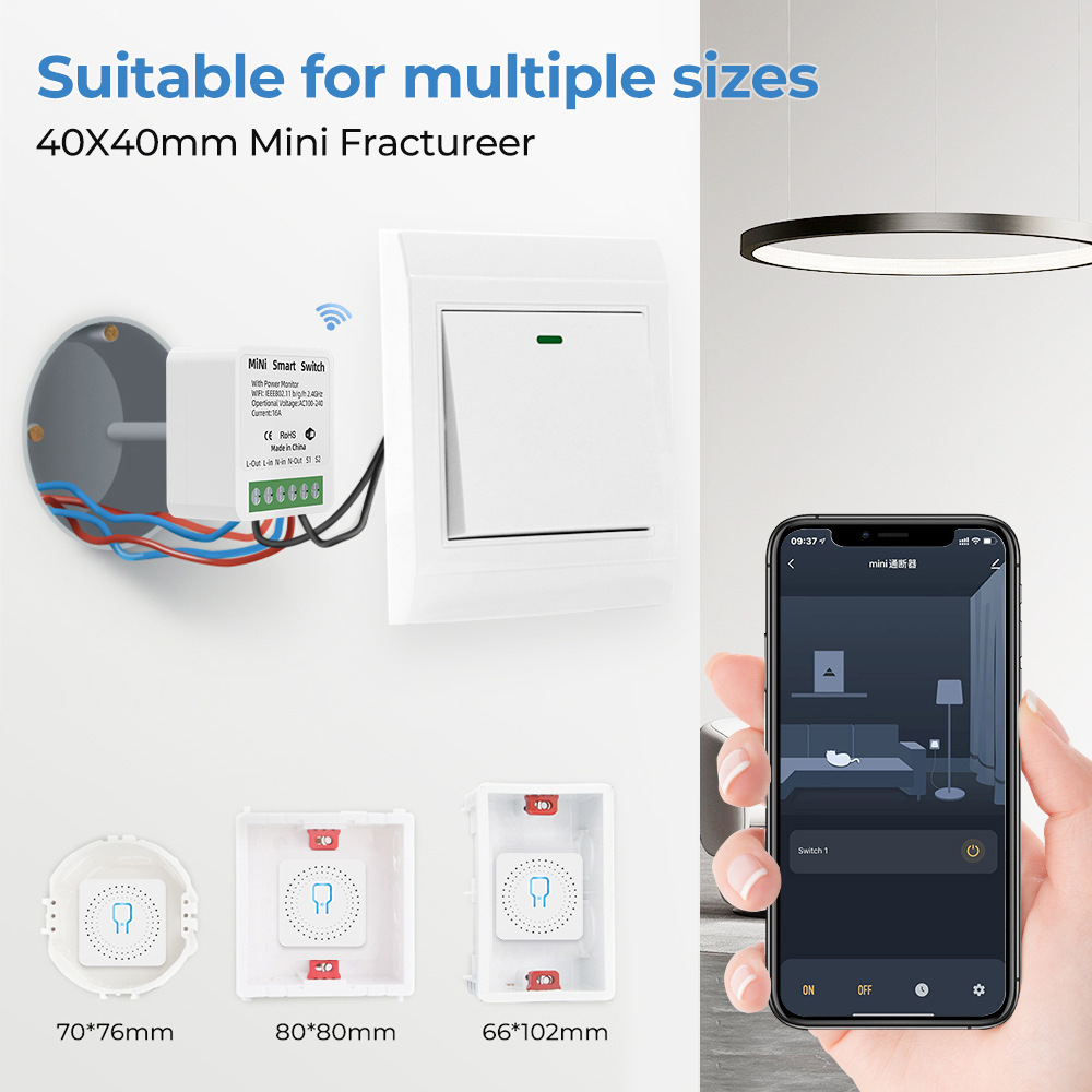 16a tuya wifi interruptor inte - Smart Home Energy Monitor avaliação e preço
