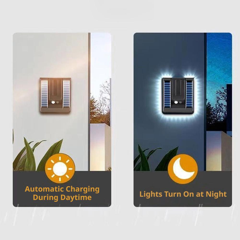 LED Dobrável 120 °   Luz Solar - Motion Sensor Light avaliação e preço