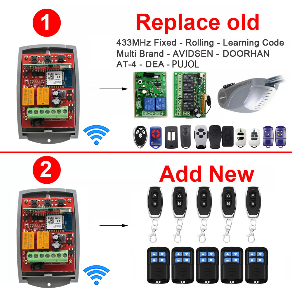 Tuya WiFi Inteligente Porta Ab - Smart Garage Door Opener avaliação e preço