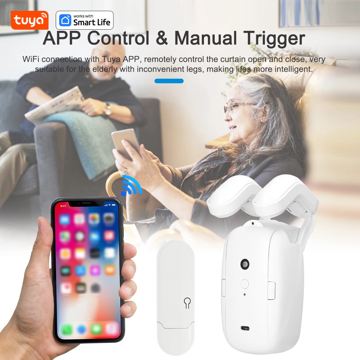 1/2 Unidades Robô de Cortina I - Smart Home Hub Matter avaliação e preço