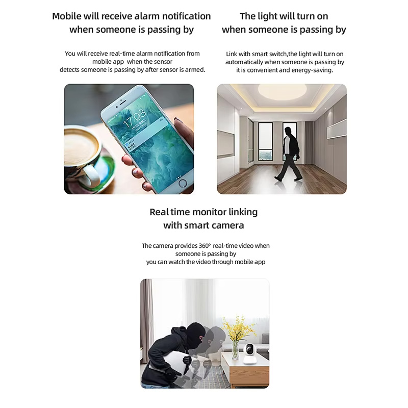 Sensor de Movimento PIR Inteli - Smart Home Gadgets avaliação e preço