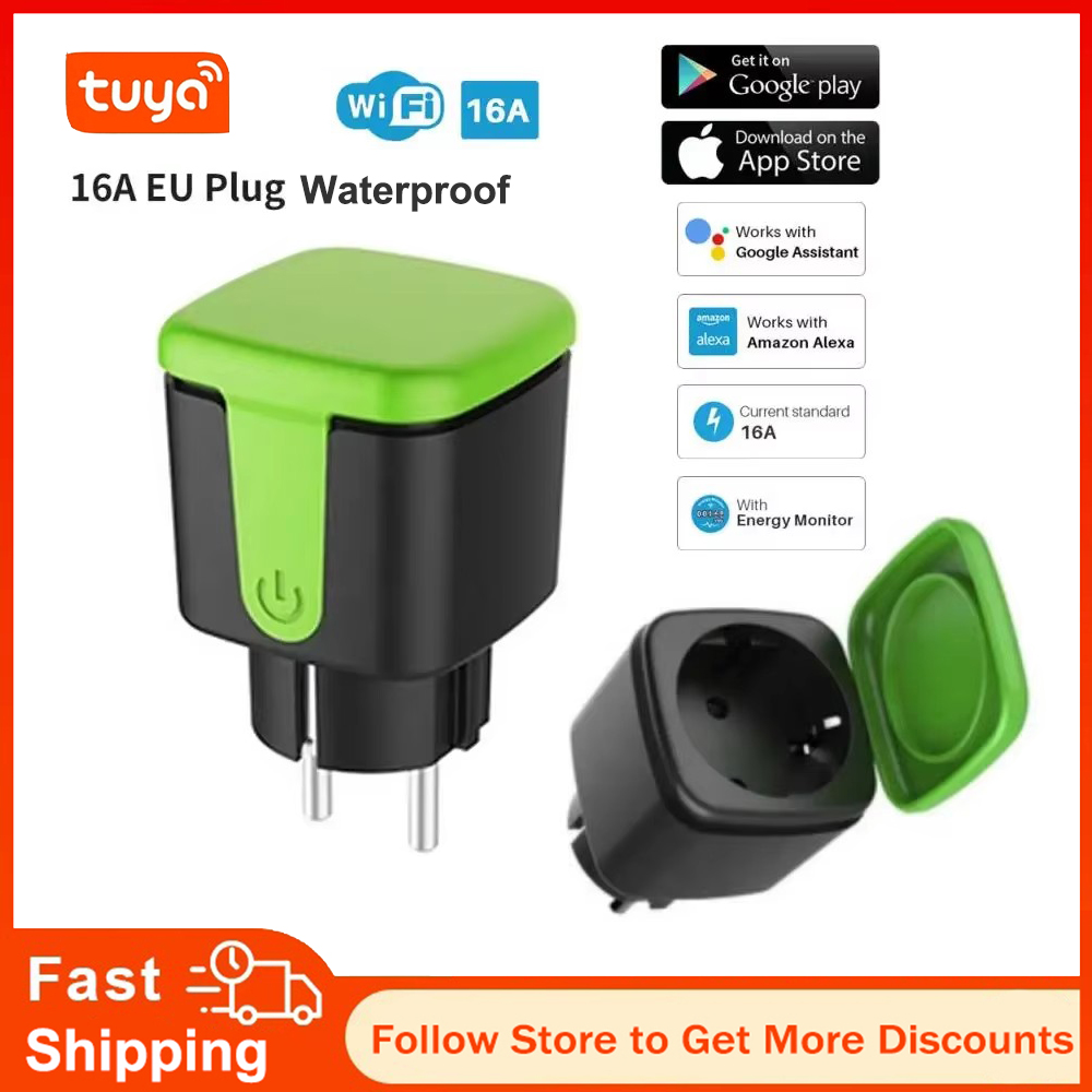 Tomada Inteligente Tuya EU 16A - Smart Home Gadgets avaliação e preço