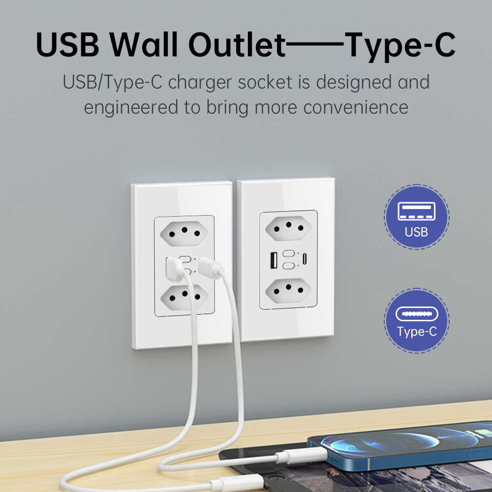 Tomada Inteligente Wi-Fi MANHO - Smart Home Gadgets avaliação e preço