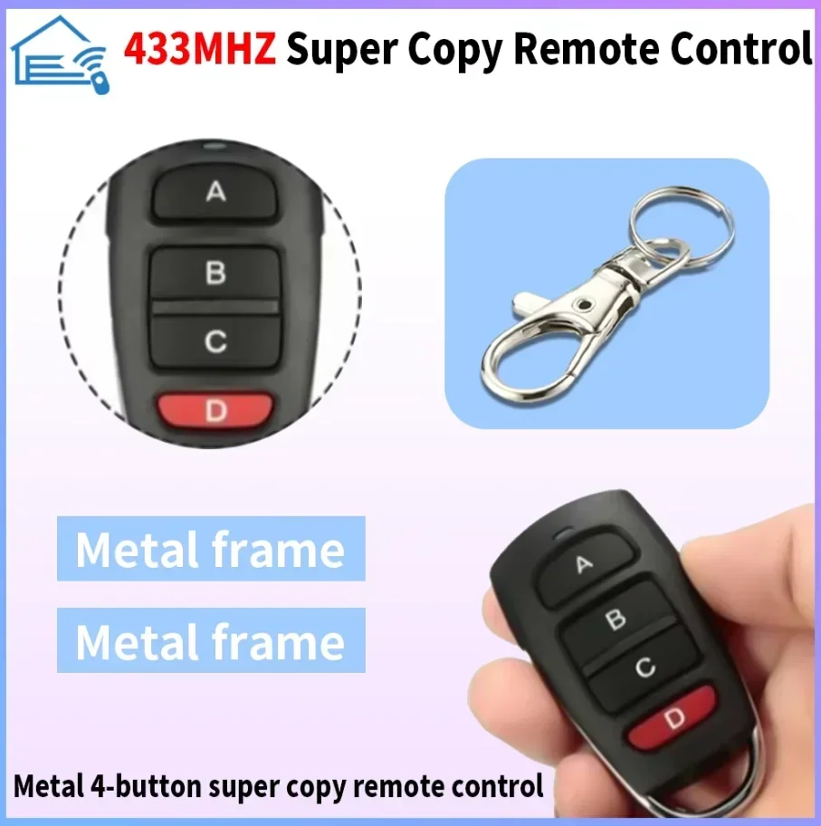 3 pçs 433 mhz universal contro - Smart Garage Door Opener avaliação e preço