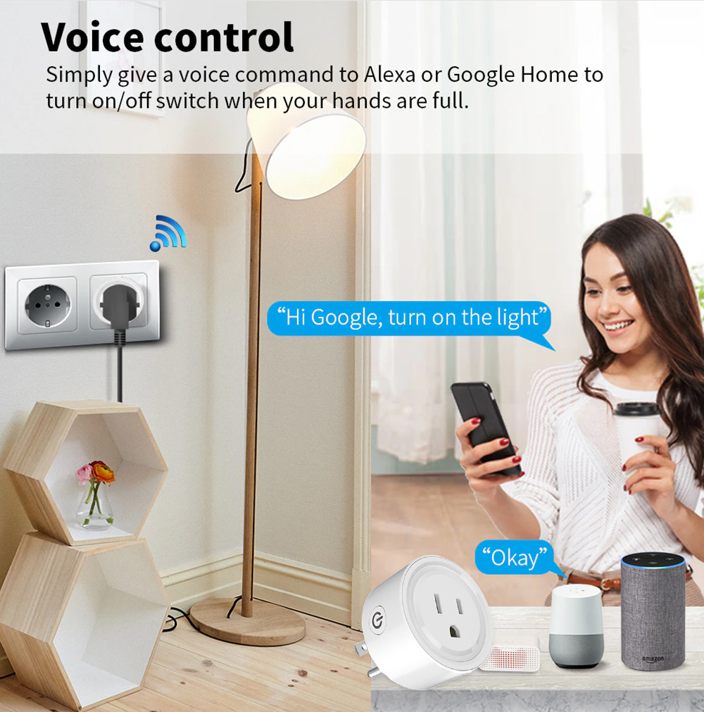 Tuya wifi ou zigbee tomada int - Smart Home Energy Monitor avaliação e preço