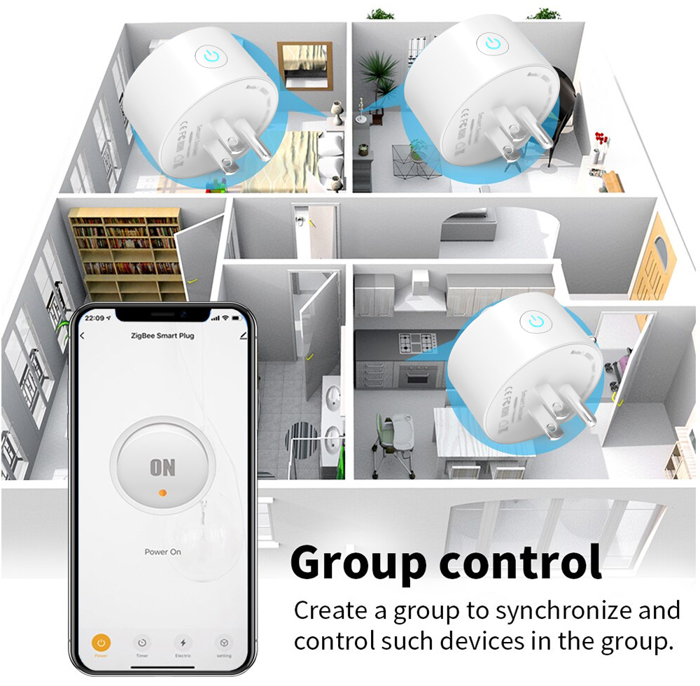 Tuya wifi ou zigbee tomada int - Smart Home Energy Monitor avaliação e preço