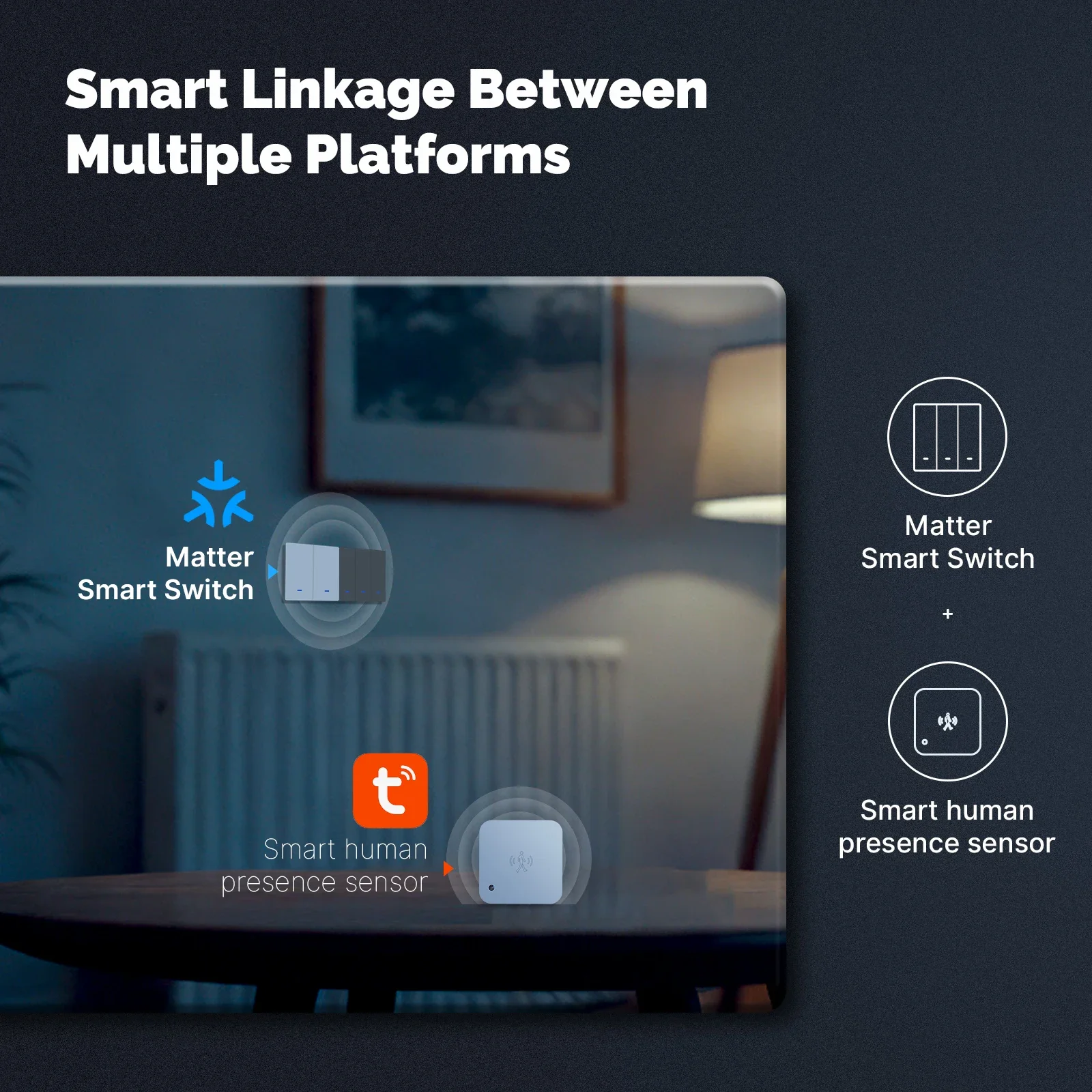 MOES Matter Tuya WiFi Interrup - Smart Home Switch avaliação e preço