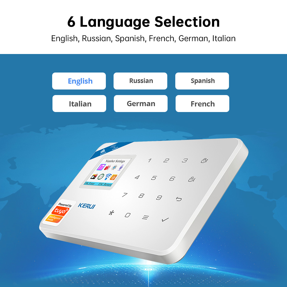 Kerui w181 sistema de alarme s - Smart Home Package avaliação e preço