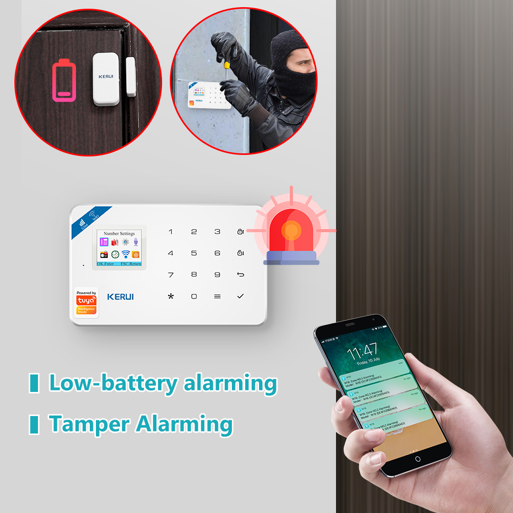 Kerui w181 sistema de alarme s - Smart Home Package avaliação e preço
