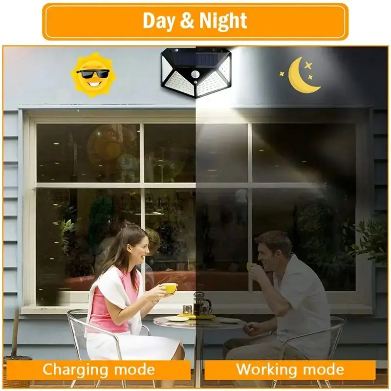 Luz Solar de Jardim Externa co - Motion Sensor Light avaliação e preço
