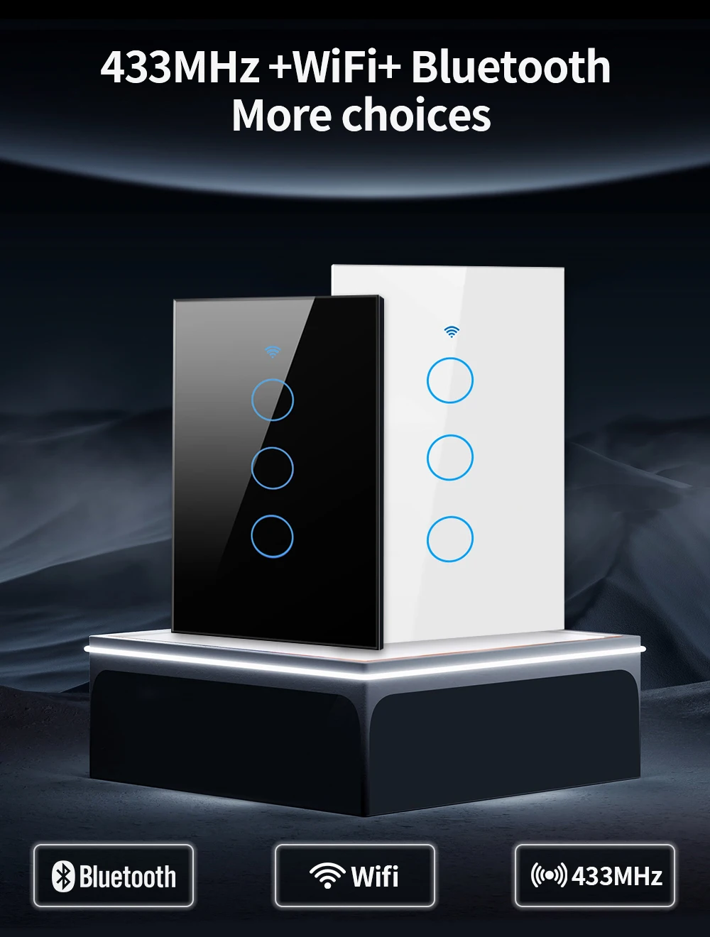 Interruptor de luz inteligente - Smart Home Switch avaliação e preço