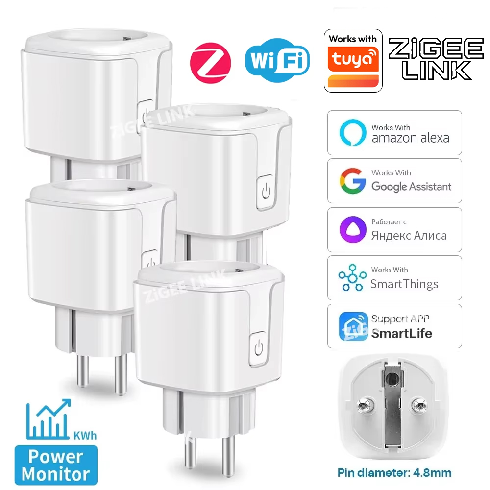 Plugue Inteligente ZigBee EU 1 - Smart Home Energy Monitor avaliação e preço