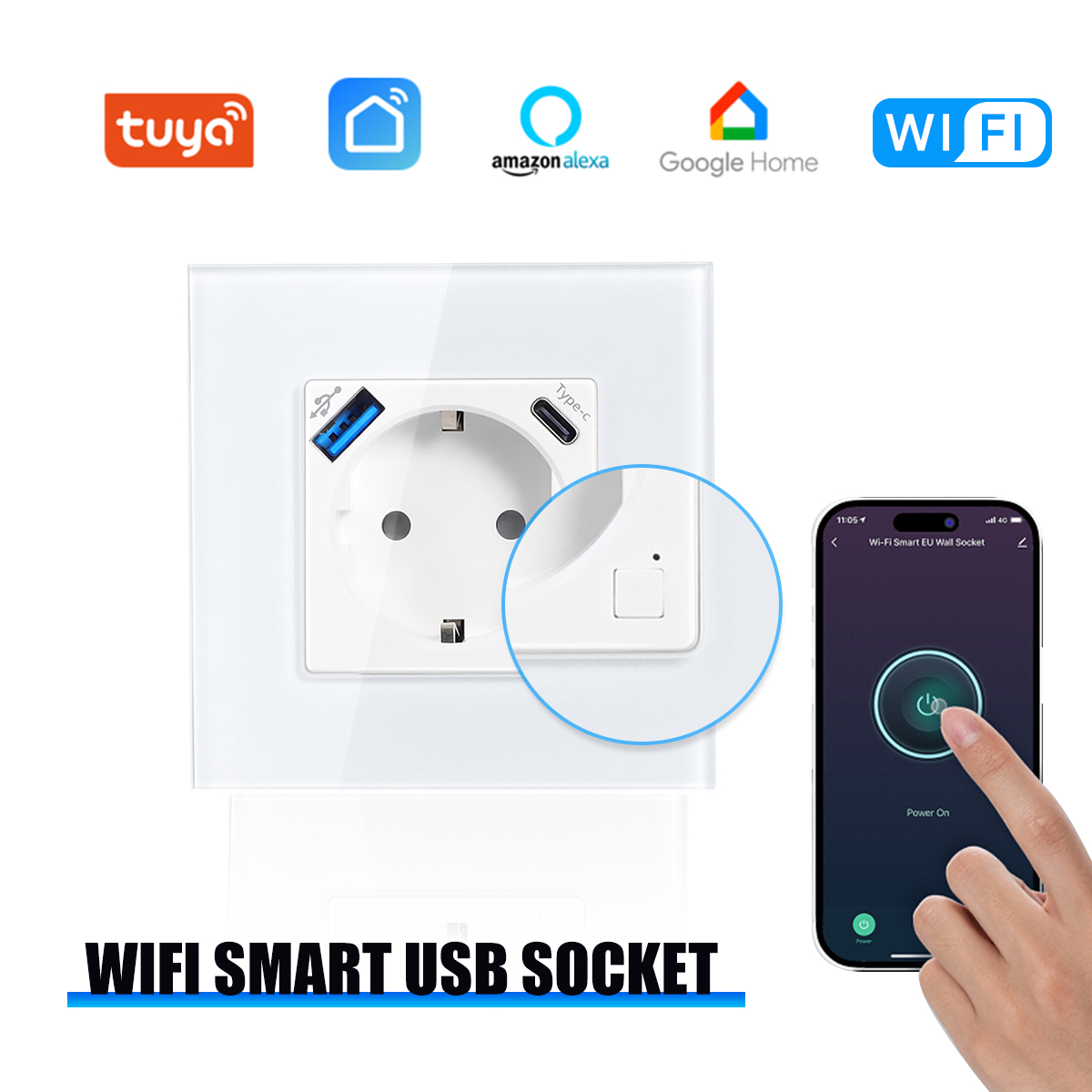 Tomada Inteligente Wi-Fi GEYA  - Smart Home Energy Monitor avaliação e preço
