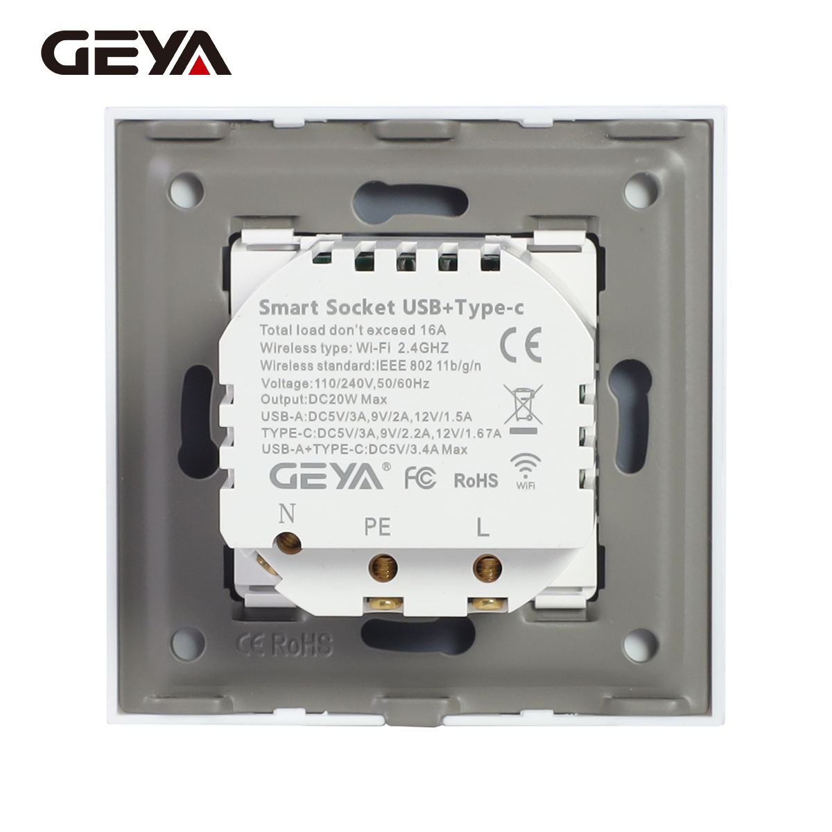 Tomada Inteligente Wi-Fi GEYA  - Smart Home Energy Monitor avaliação e preço