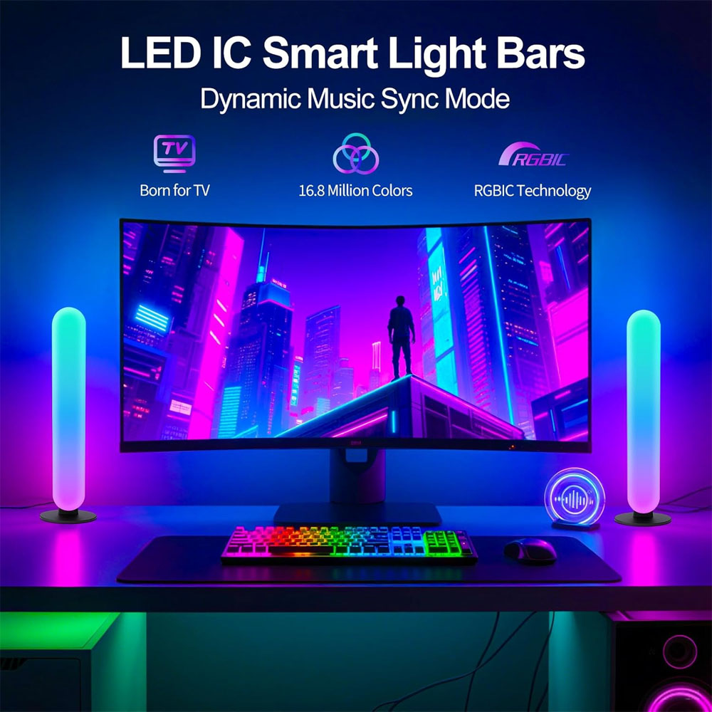 Barra de luz LED inteligente d - Smart Home App avaliação e preço
