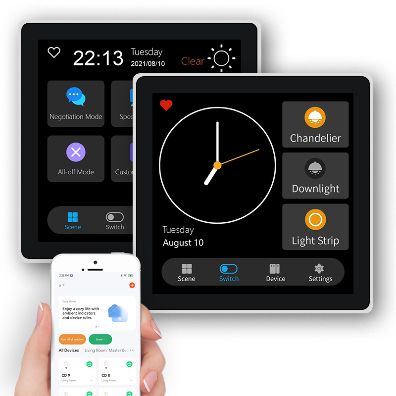 Fuers 4 Polegada tela de toque - Smart Home Switch avaliação e preço