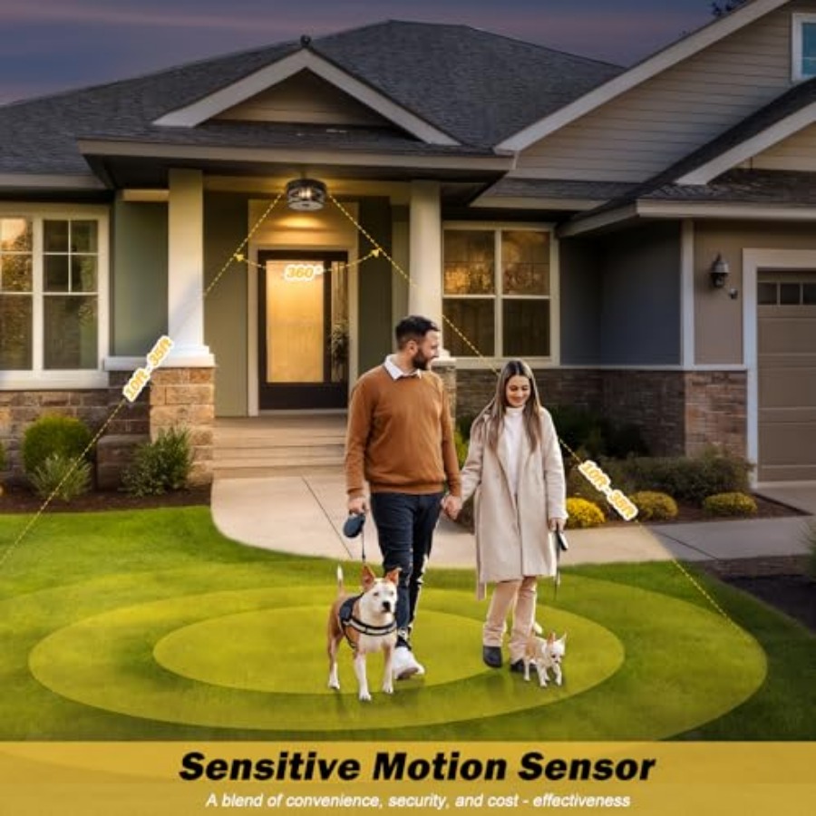 Luminária de Teto Externa com  - Motion Sensor Light avaliação e preço