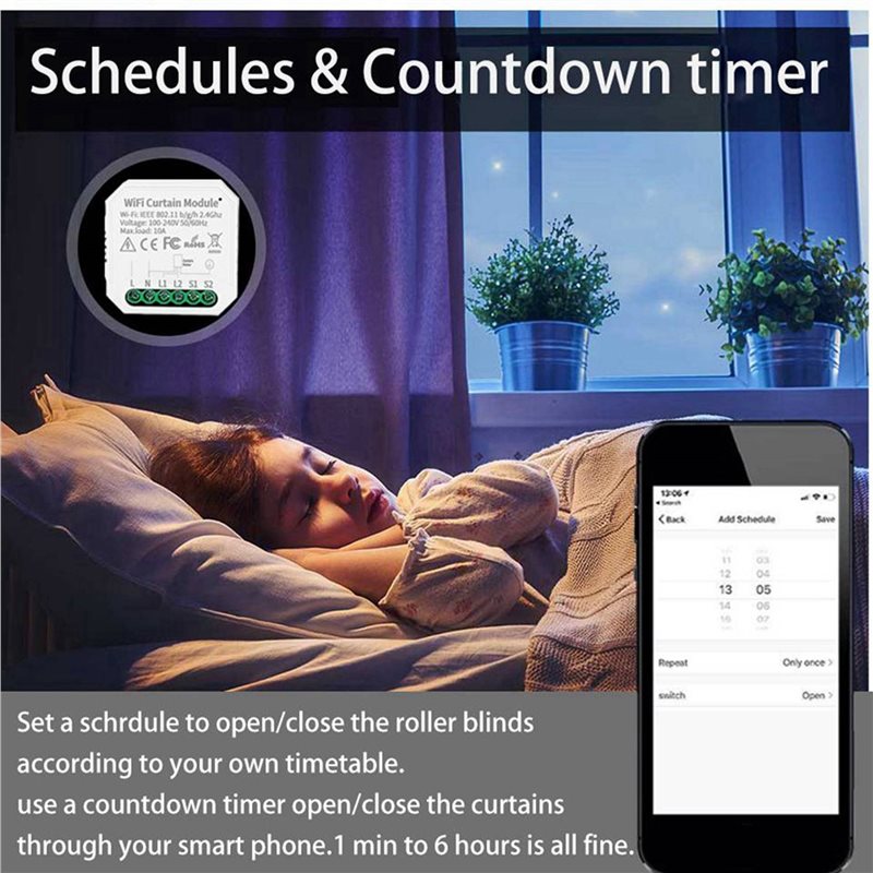 Módulo de Cortina Inteligente  - Smart Home Voice Control avaliação e preço