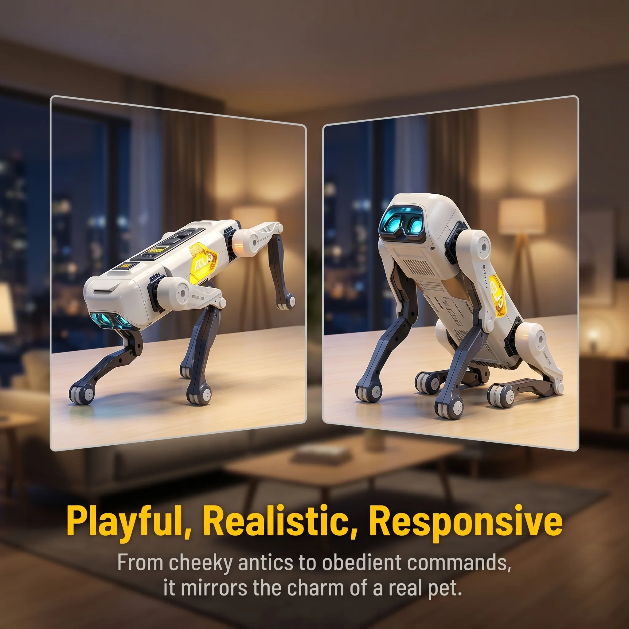 Cão Robô Inteligente com IA, C - Smart Home App avaliação e preço