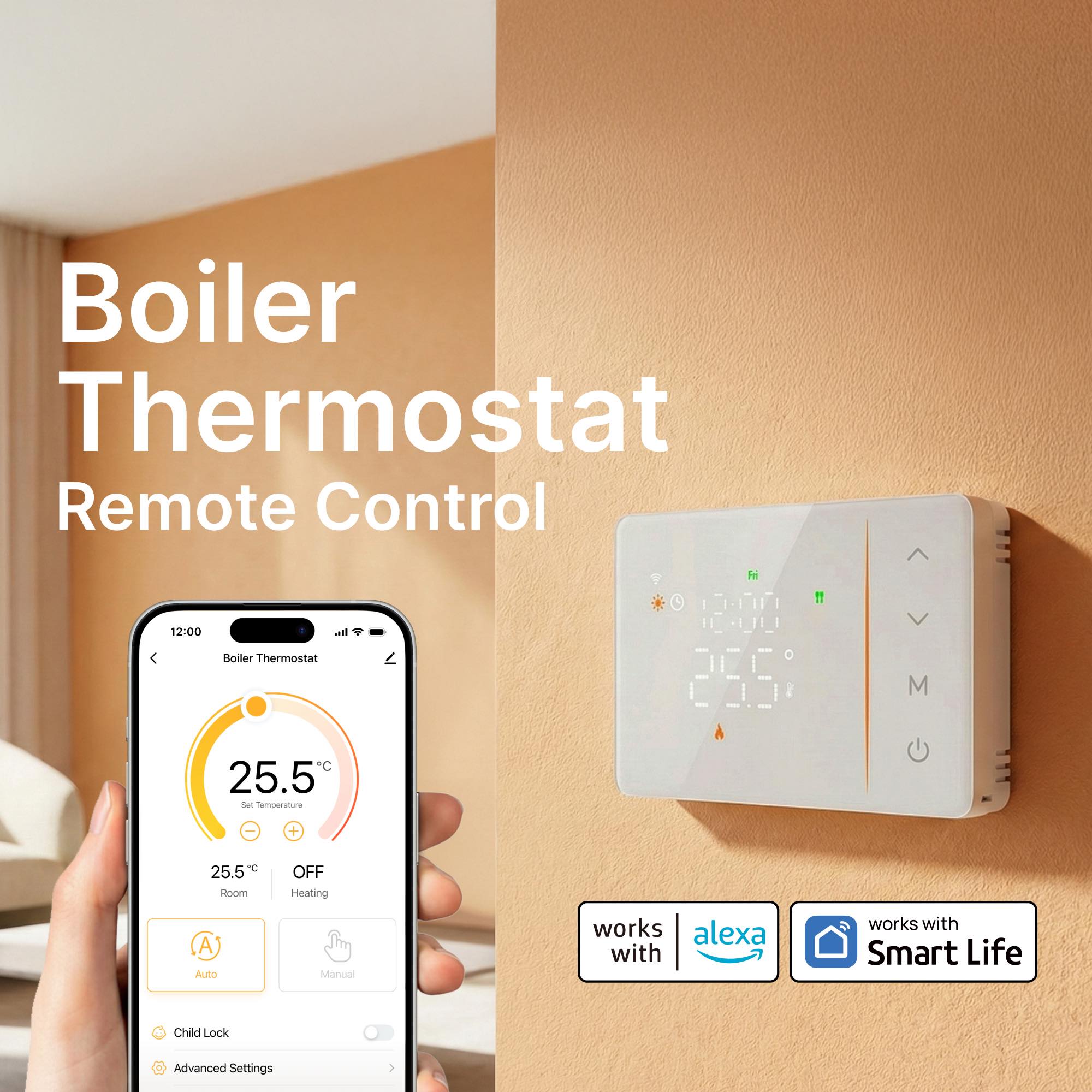 Termostato inteligente Tuya co - Smart Home Package avaliação e preço