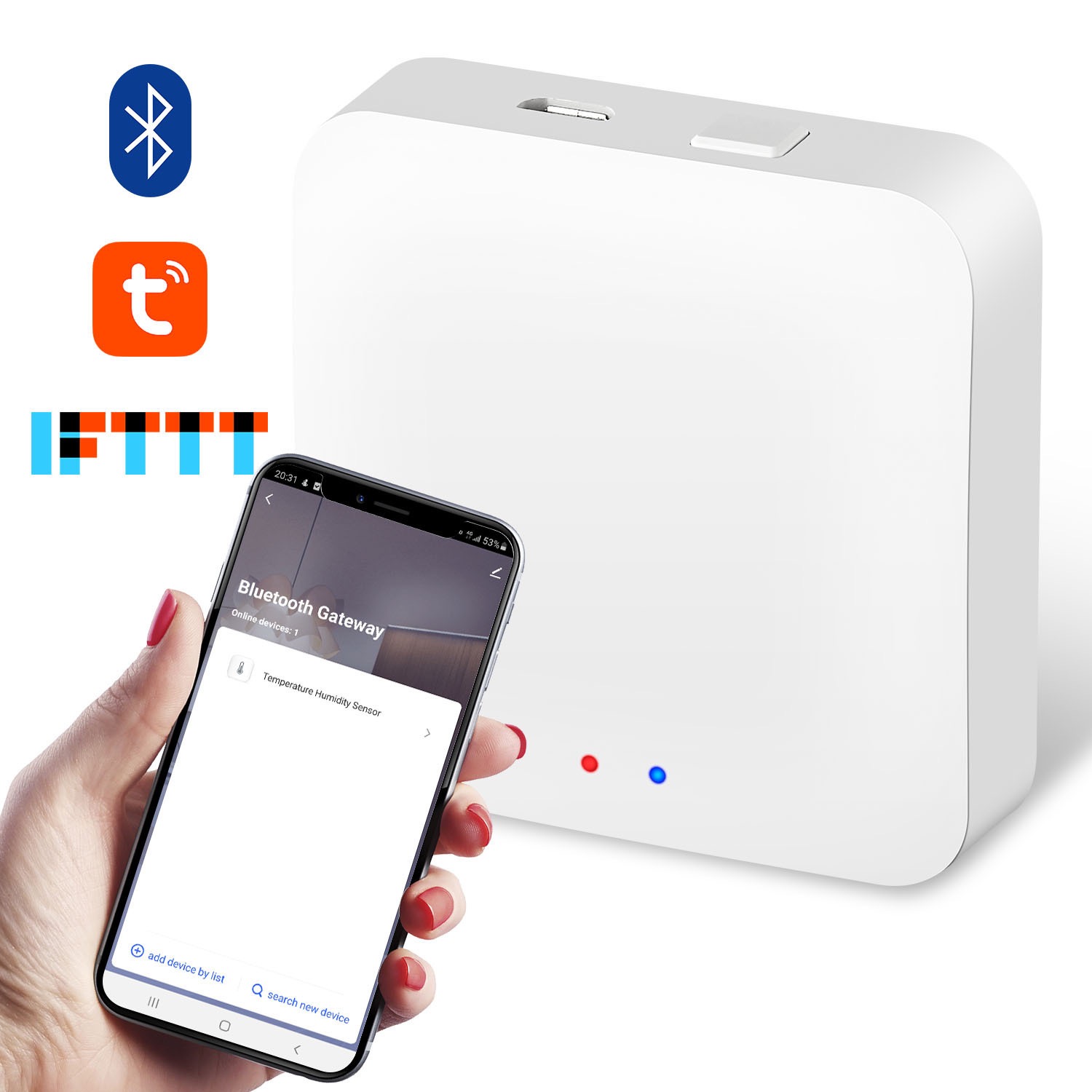 Hub Gateway Multimodo Tuya Zig - Smart Home Hub Matter avaliação e preço