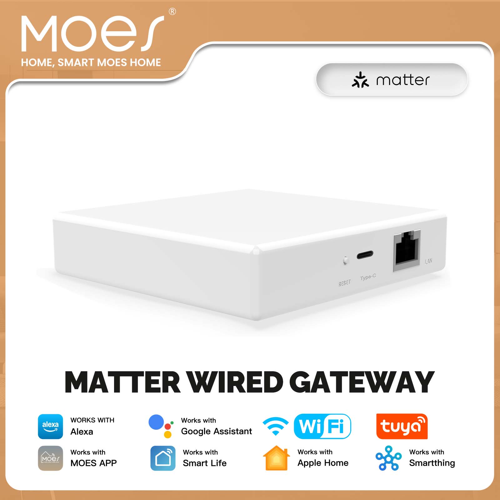Hub Gateway MOES Tuya ZigBee M - Smart Home Hub Matter avaliação e preço