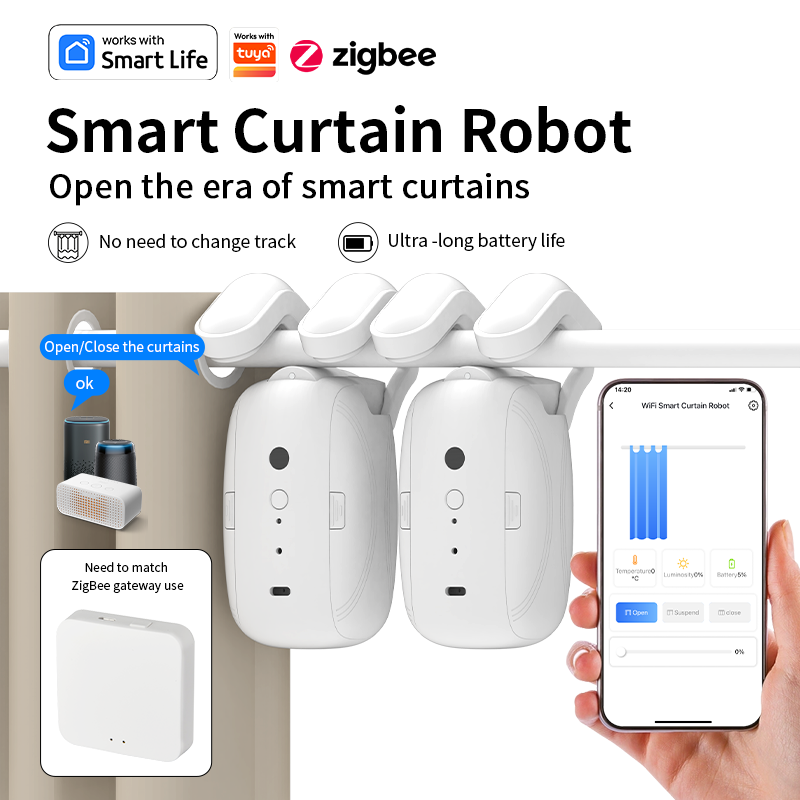 Zigbee inteligente cortina dri - Smart Home Switch avaliação e preço