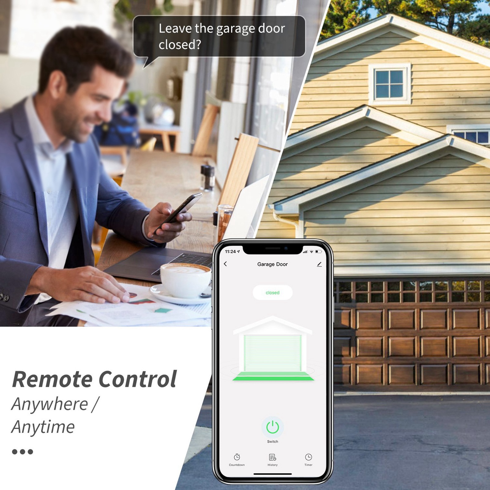 Controle Remoto Inteligente WI - Smart Garage Door Opener avaliação e preço